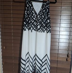 Black and White Dress